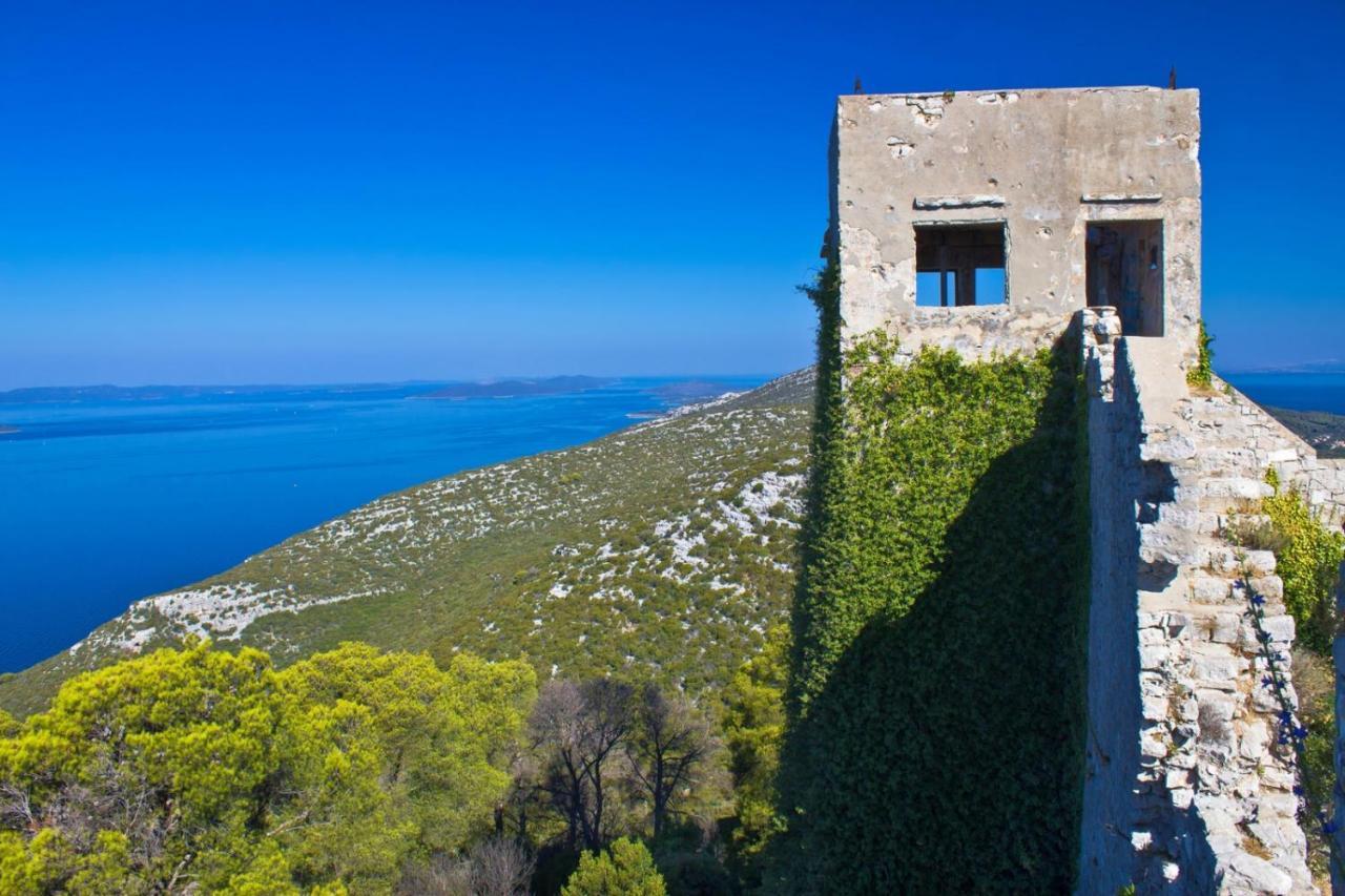 Studio Apartment In Preko With Sea View, Terrace, Air Conditioning, Wi-Fi Esterno foto