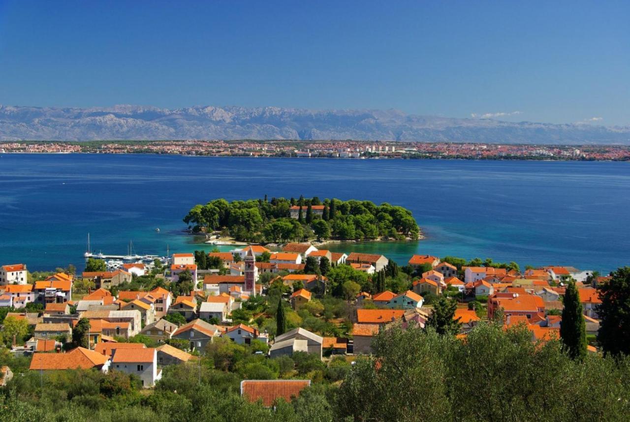 Studio Apartment In Preko With Sea View, Terrace, Air Conditioning, Wi-Fi Esterno foto